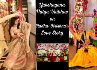 Yakshagana Natya Vaibhav, recreating the romantic love story of Radha-Krishna