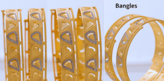 Bangles, jewelry shoot